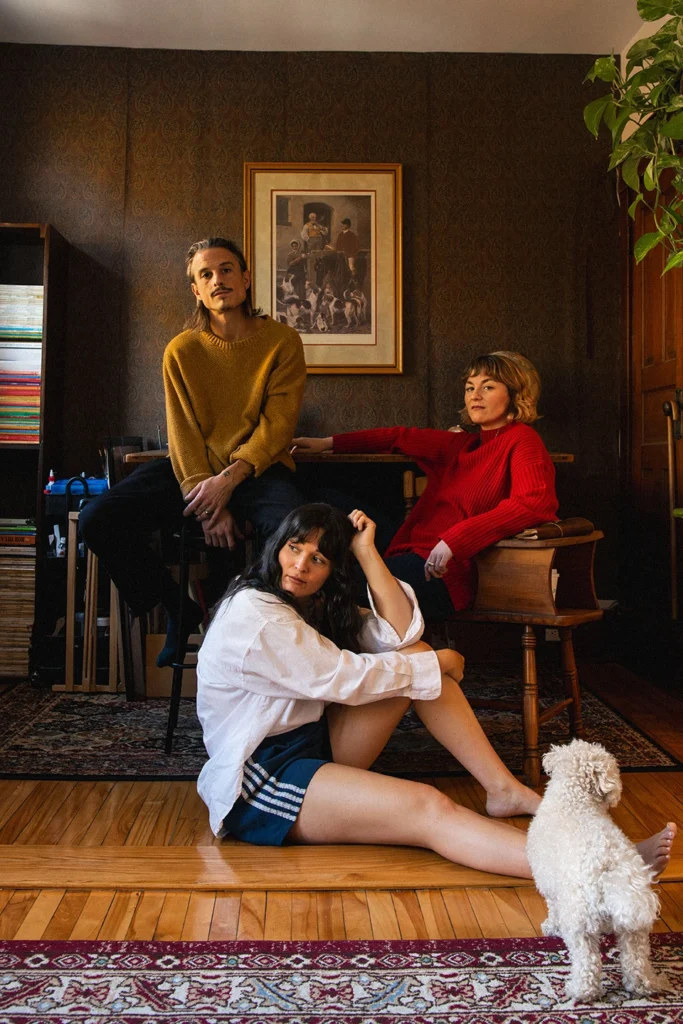 Les soeurs Boulay et Elliot Maginot