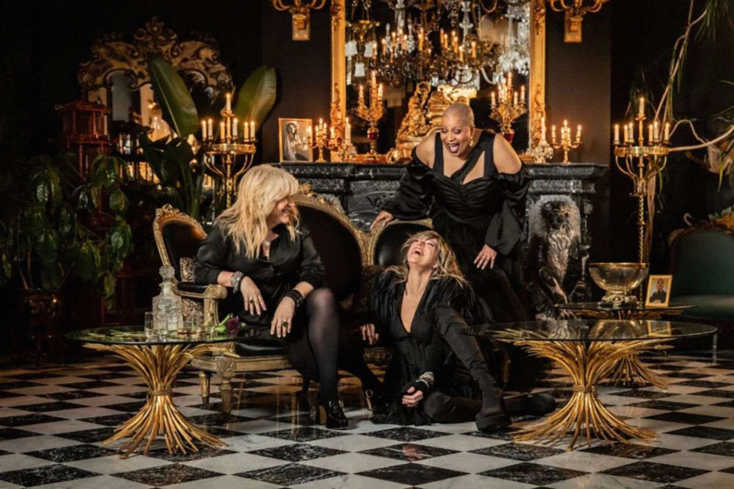 Luce Dufault, Lulu Hughes et Kim Richardson