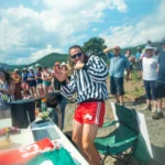 Championnat amical de bonds sur l'eau