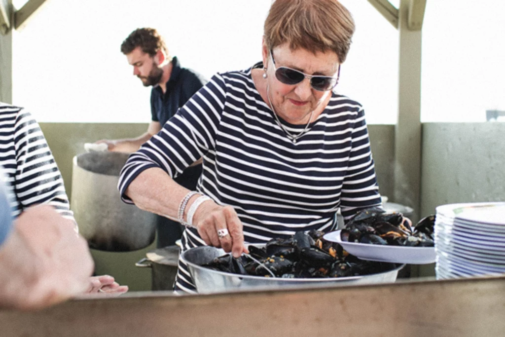Souper moules et frites